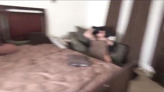 BBW Latina double penetrated by 2 big black cocks - 8 image