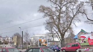 GERMAN SCOUT - Fat Teen Ashley Rough Fuck at Street Casting - 6 image