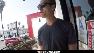 Thickumz - Fat Ass Blonde Caught at the Bowling Alley - 5 image