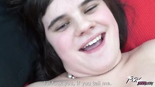 Fat super horny babe fuck stranger extremely hard to cum on her ass - 11 image