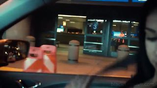 Chubby Arabic Chick Adrianna Mega Dark Dicked by Black Cock in Seedy Motel! - 1 image