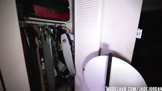 CREAMPIE Stepsis through Booty Shorts (4K) - 1 image