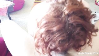 Super Mario Wasn’t the Kind of Play she had in Mind. Red Head Fucked and Squirting - Greta Grindhous - 6 image