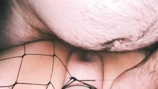 Goth BBW Gets Fucked & Creampied - 1 image