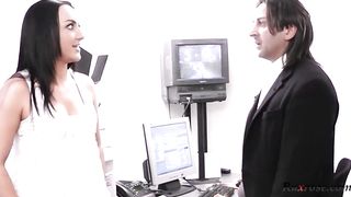 Black BBW secretary ruins engagemen HD; bbw, ebony, office, secretary, titty-fuck, big-tits, big-ass - 1 image