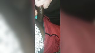 White BBW Sucks on Boyfriend's BBC - 10 image