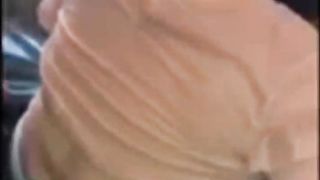 Cock Pump Tit Fuck With Cum in Mouth !