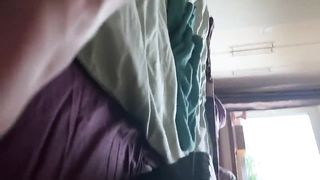 beautiful chunky solo selfie in the shower - 12 image