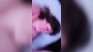 BBW Wife Blowjob and Sucking me off. She cums hard. - 15 image