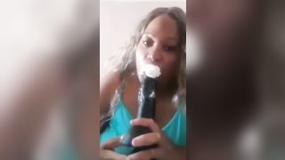 Whipped Cream on a Dildo