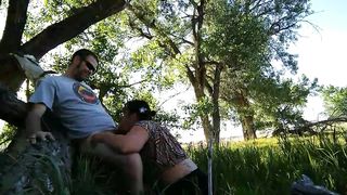 Outdoors Adventure Sex-Milf Gets Fucked Hard after Finding a Place for Fuckin and Makin Noise - 5 image
