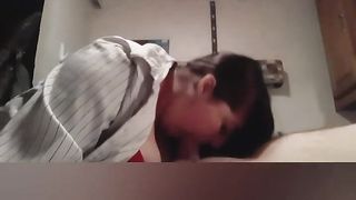 Smoking Hot BBW Sucks BWC Busts on her Chest with Joint in Hand - 13 image