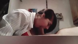 Smoking Hot BBW Sucks BWC Busts on her Chest with Joint in Hand - 8 image