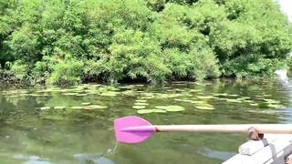 Real Outdoor Sex on the River Bank after Swimming (POV) - 13 image