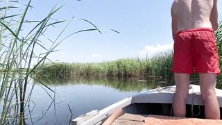 Real Outdoor Sex on the River Bank after Swimming (POV) - 15 image