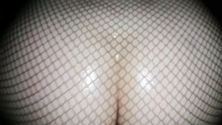 OILED BIG ASS in Fishnet Stockings Teasing you to Cum will you Resist ? - 10 image