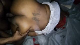 BIG BOOTY EBONY PULLS BALLS WHILE GETTING DRILLED FROM THE BACK!!!! (flashback) - 10 image