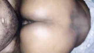 BIG BOOTY EBONY PULLS BALLS WHILE GETTING DRILLED FROM THE BACK!!!! (flashback) - 6 image