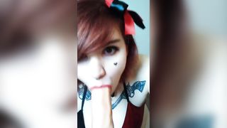 Crazy BBW Red Head wants her Mouth & Pussy Filled before Letting you go - 6 image