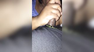 SHE SUCKED MY DICK FOR 10mins Straight