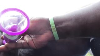 Horny College BBW in the Park (Part One) - 12 image