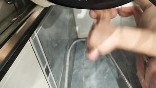Chubby Wife with HUGE NATURAL TITS, Sees the COCK, and Jerks her off - 14 image