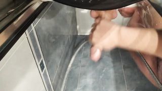 Chubby Wife with HUGE NATURAL TITS, Sees the COCK, and Jerks her off - 15 image