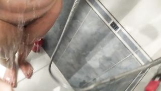 Chubby Wife with HUGE NATURAL TITS, Sees the COCK, and Jerks her off - 7 image