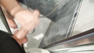 Chubby Wife with HUGE NATURAL TITS, Sees the COCK, and Jerks her off - 9 image