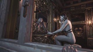 Resident Evil Village Lady Dimitrescu Seduction - 3D Hentai - 3 image
