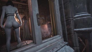 Resident Evil Village Lady Dimitrescu Seduction - 3D Hentai - 4 image