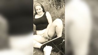 Masturbating in the woods - 4 image