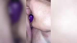 Bullet in wifes pussy