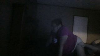 BBW Hotwife feeds sissy boyfriend's cum after her date - 1 image