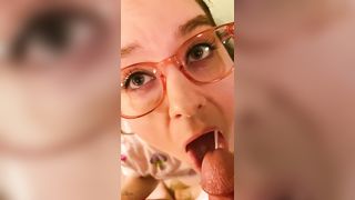 My Tongue Gets Flooded with Cum (SloMo)