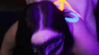 Hot BBW in Body Paint Talks Dirty while she Fucks herself - 15 image