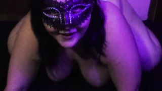 Hot BBW in Body Paint Talks Dirty while she Fucks herself - 9 image