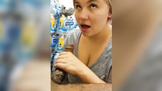 Cashier Sucks my Dick in the Supermarket - 11 image