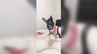 Dirty Bitch Rides her Ass on my Dick