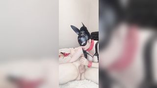 Dirty Bitch Rides her Ass on my Dick