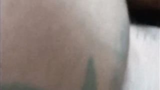 Dog out another Dude Bitch then Bust on her Face