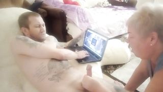 I play on the computer I get jerked off and sucked - 15 image