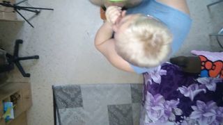 paid off with a blowjob with an electrician - 1 image