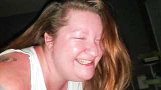 Sucking, Fingering and Fucking BBW Tattooed Wife - 5 image