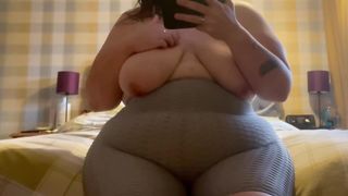 Curvy Wife Masturbates after Workout. - 2 image