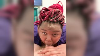 Chocking on a Nice Dick!