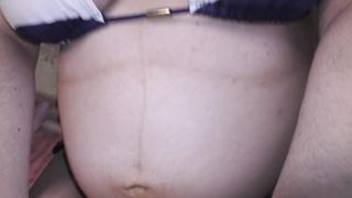 Stepdad fucking his pregnant teen stepdaughter to creampie - 7 image