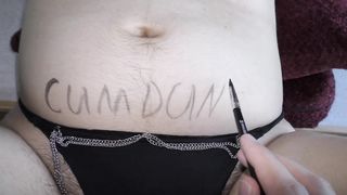 She become her stepdaddys bodywrited slut for creampies! - 5 image