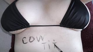 She become her stepdaddys bodywrited slut for creampies! - 6 image