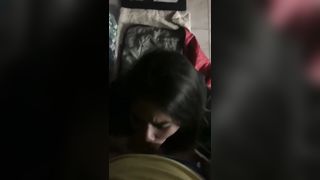 Amateur Latina with Big Tits Giving a Blowjob - 2 image